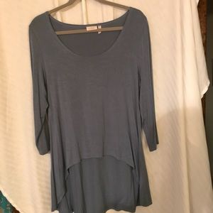 LOGO Lori Goldstein Hi-Lo Top